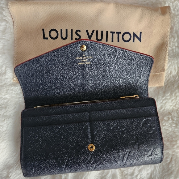 Louis Vuitton Women's Portefeuille Wallet in Navy Blue - Picture 6 of 8